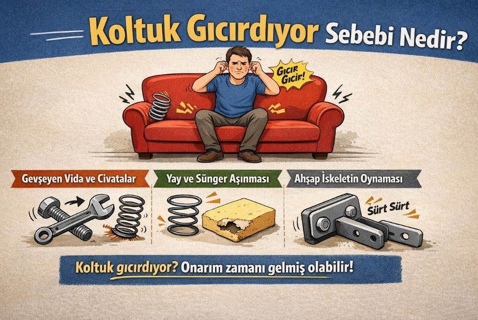 Koltuk Gıcırdıyor Sebebi Nedir?