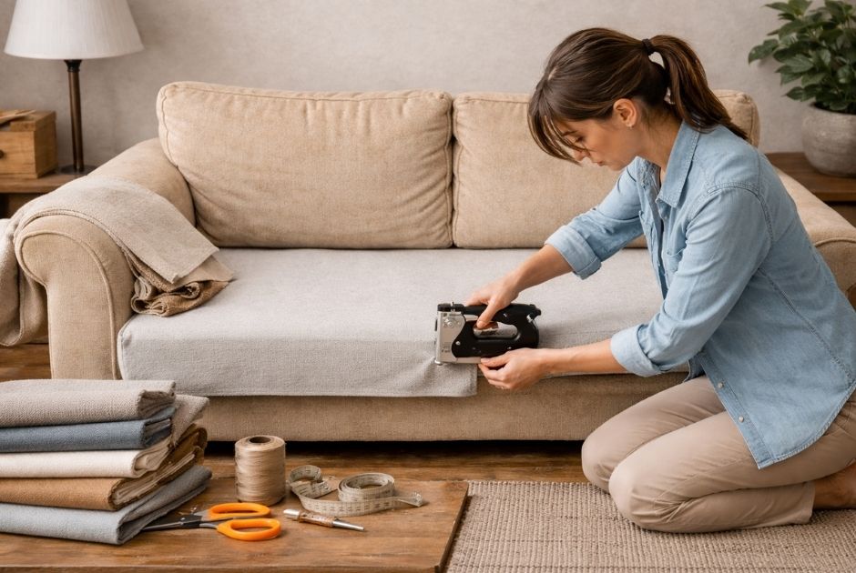 Koltuk Kaplama Evde Yapılır mı?