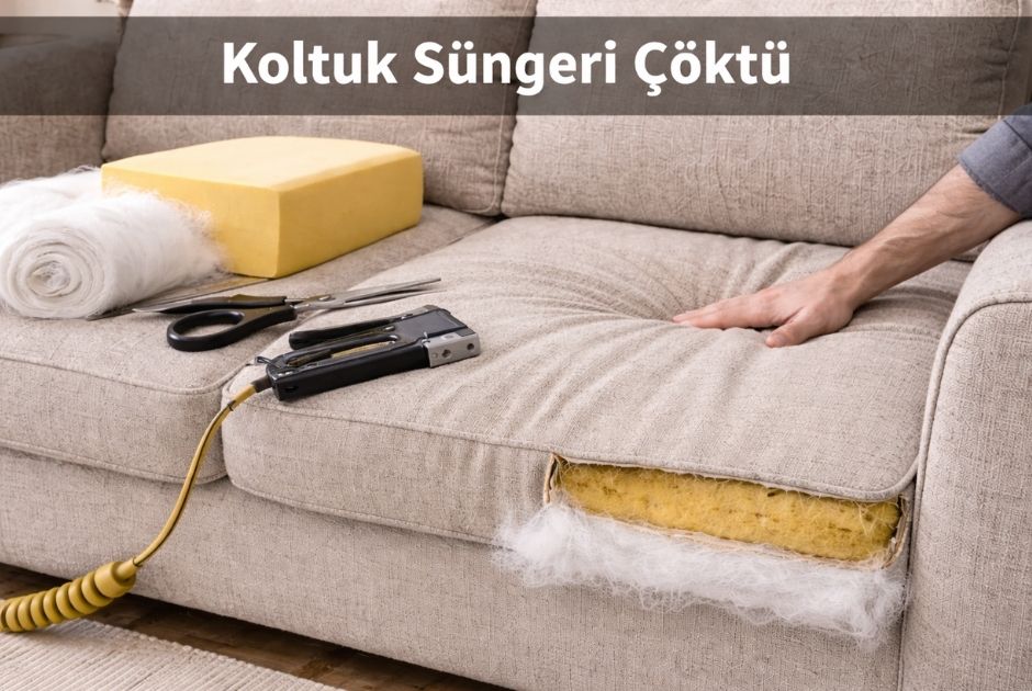 Koltuk Süngeri Çöktü Nasıl Tamir Edilir