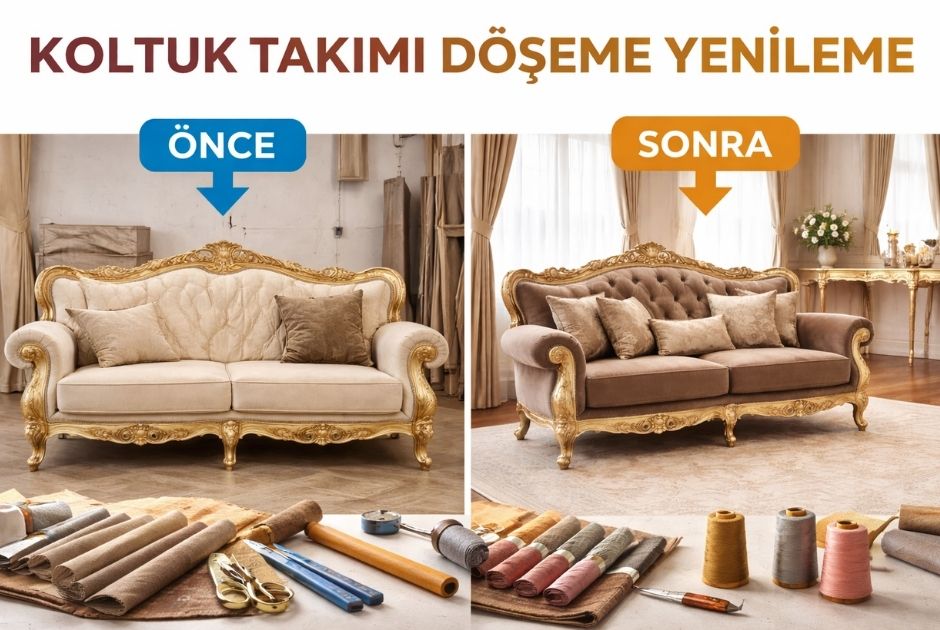 Koltuk Takımı Döşeme Yenileme