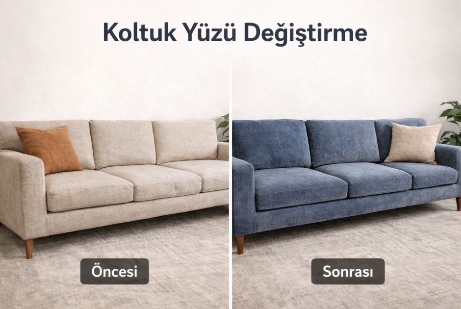koltuk yüzü değiştirme fiyatları